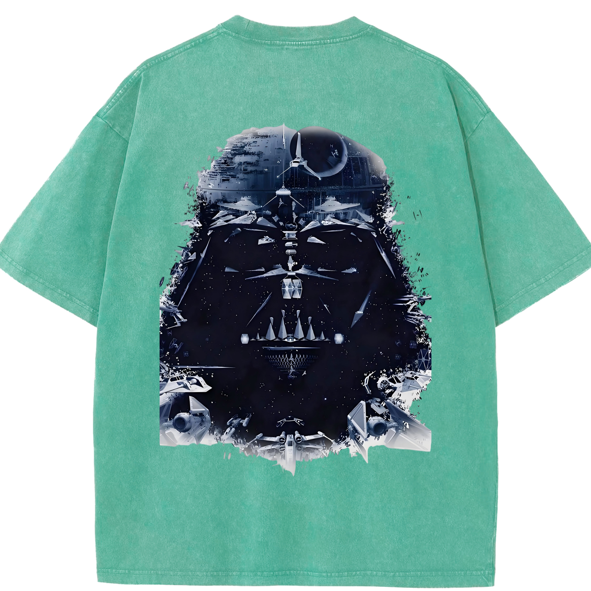 （画像用） スター・ウォーズ Star Wars 綿100% ヴィンテージ風 半袖Tシャツ（背面プリント）